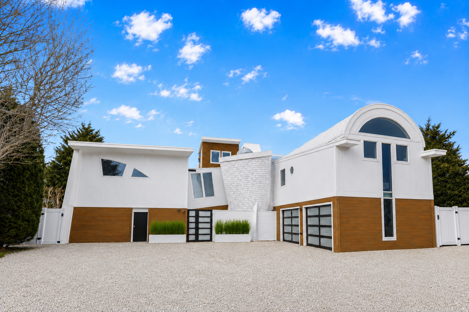 Polished residential home built by Moore Construction